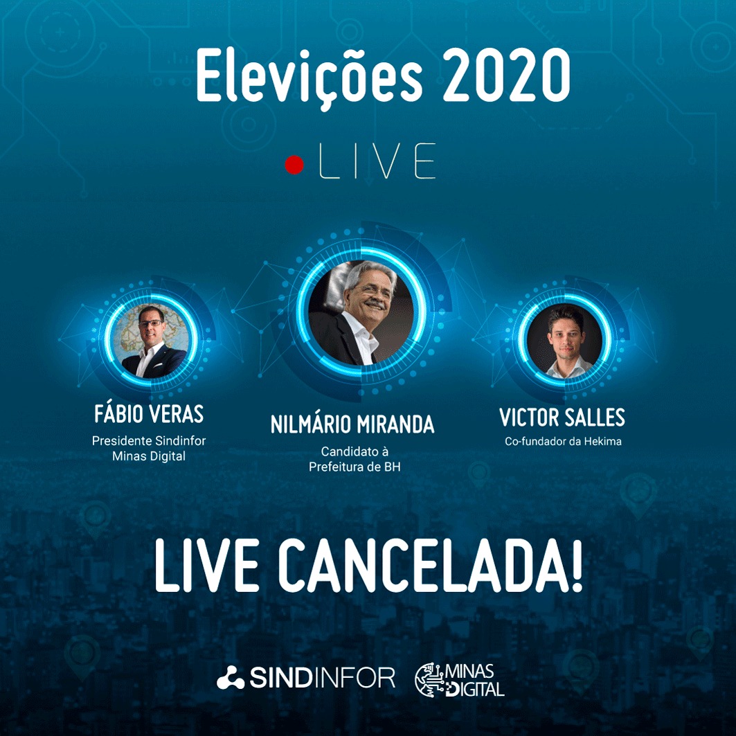 Nota de esclarecimento – Live cancelada – Projeto “O Futuro que queremos, a cidade que precisamos”