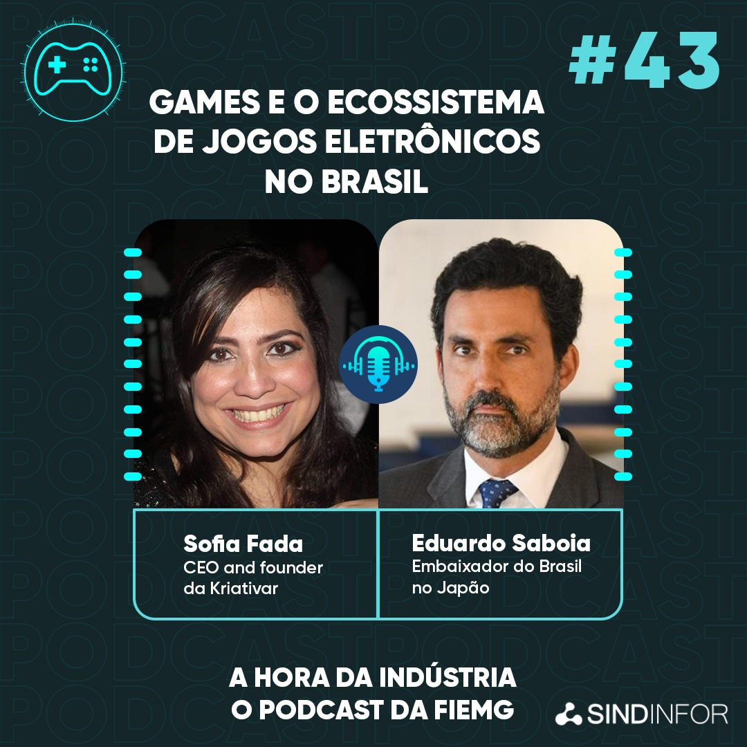 Games e o ecossistema de jogos eletrônicos no Brasil – Podcast A hora da Indústria