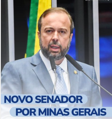 Novo Líder do Governo Federal, Alexandre da Silveira é novo Senador por MG e envia mensagem de apoio ao setor de TI