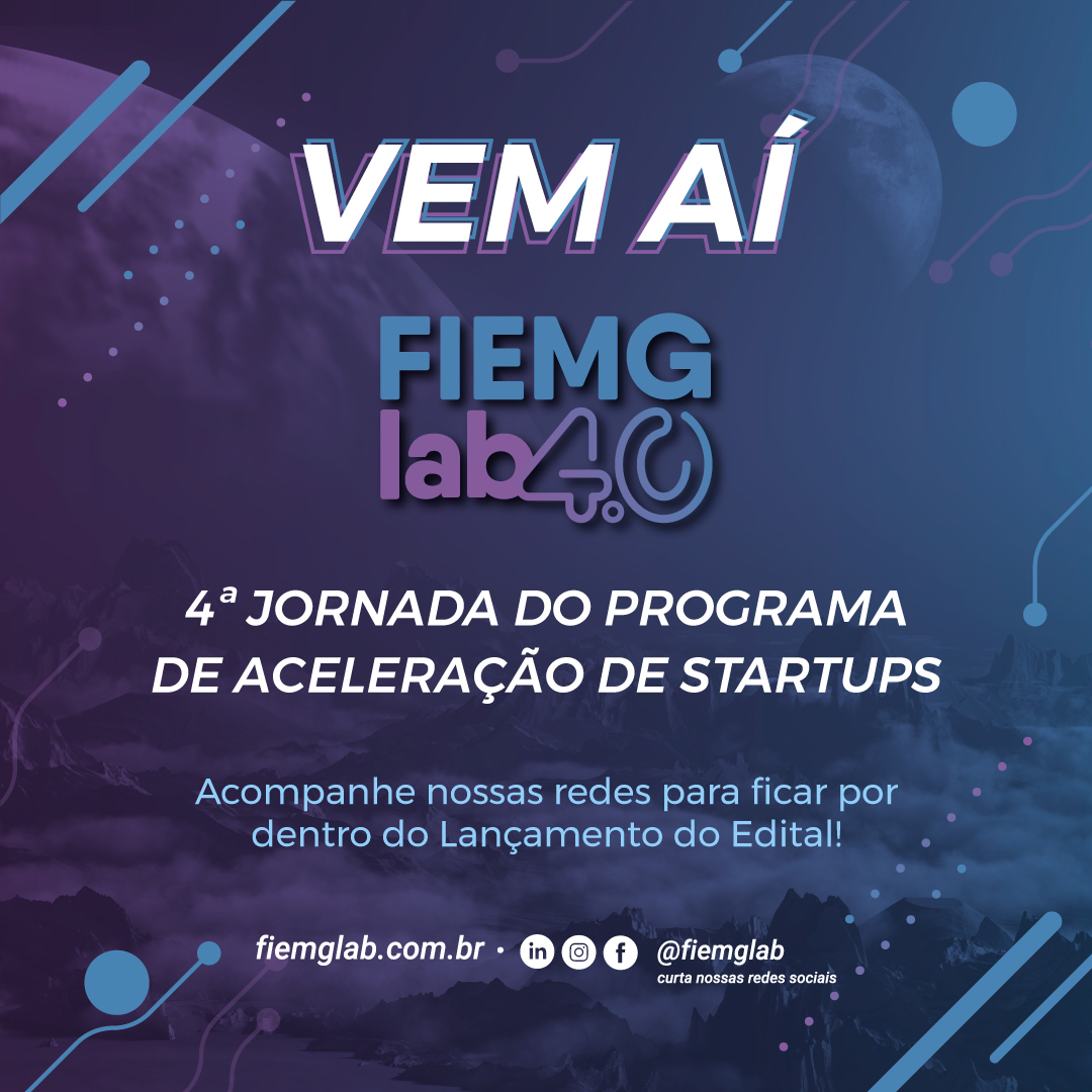 Webinar do Programa de Aceleração FIEMG Lab 4.0