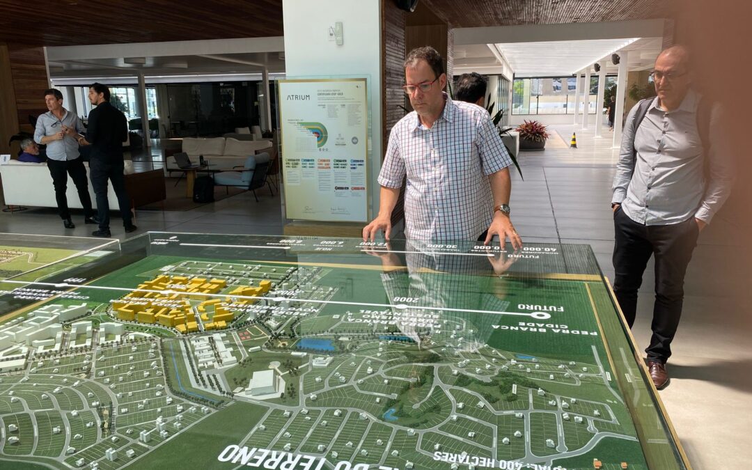 PRESIDENTE DO SINDINFOR, FÁBIO VERAS VISITA ECOSSISTEMA DE INOVAÇÃO PEDRA BRANCA, REFERÊNCIA NO DESENVOLVIMENTO DE STARTUPS￼