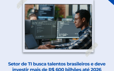 Setor de TI busca talentos brasileiros e deve investir mais de R$ 600 bilhões até 2026