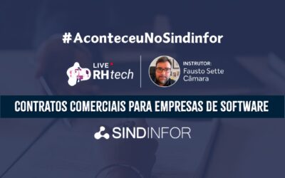 SINDINFOR DEBATE CONTRATOS COMERCIAIS EM LIVE COM ASSOCIADOS 📑