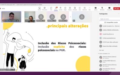 NR1 e Saúde Mental – Sindinfor debate mudanças em norma trabalhista