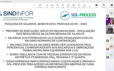 Sindinfor inicia Pesquisa Salarial 2025
