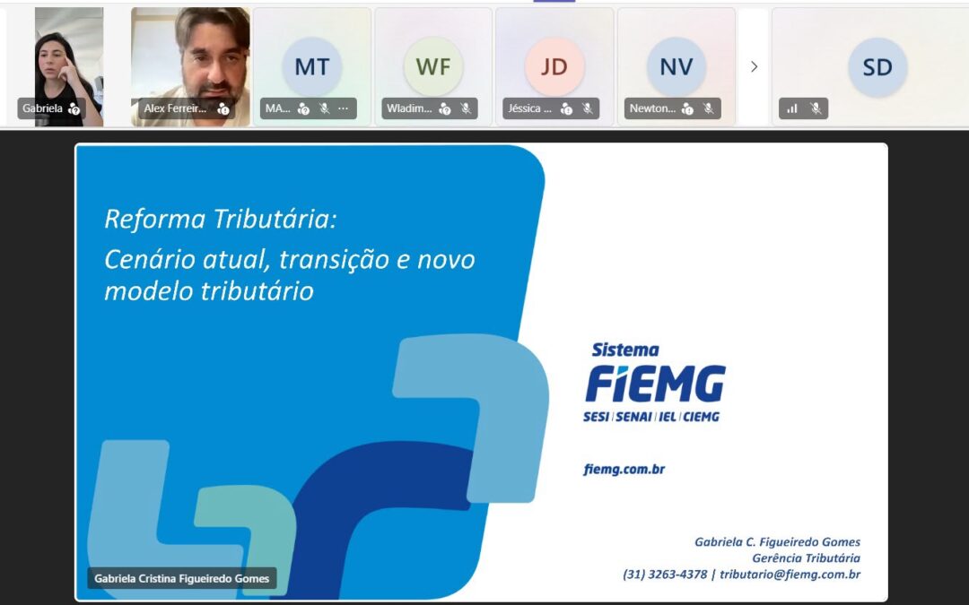 Sindinfor e FIEMG promovem live sobre os impactos da Reforma Tributária